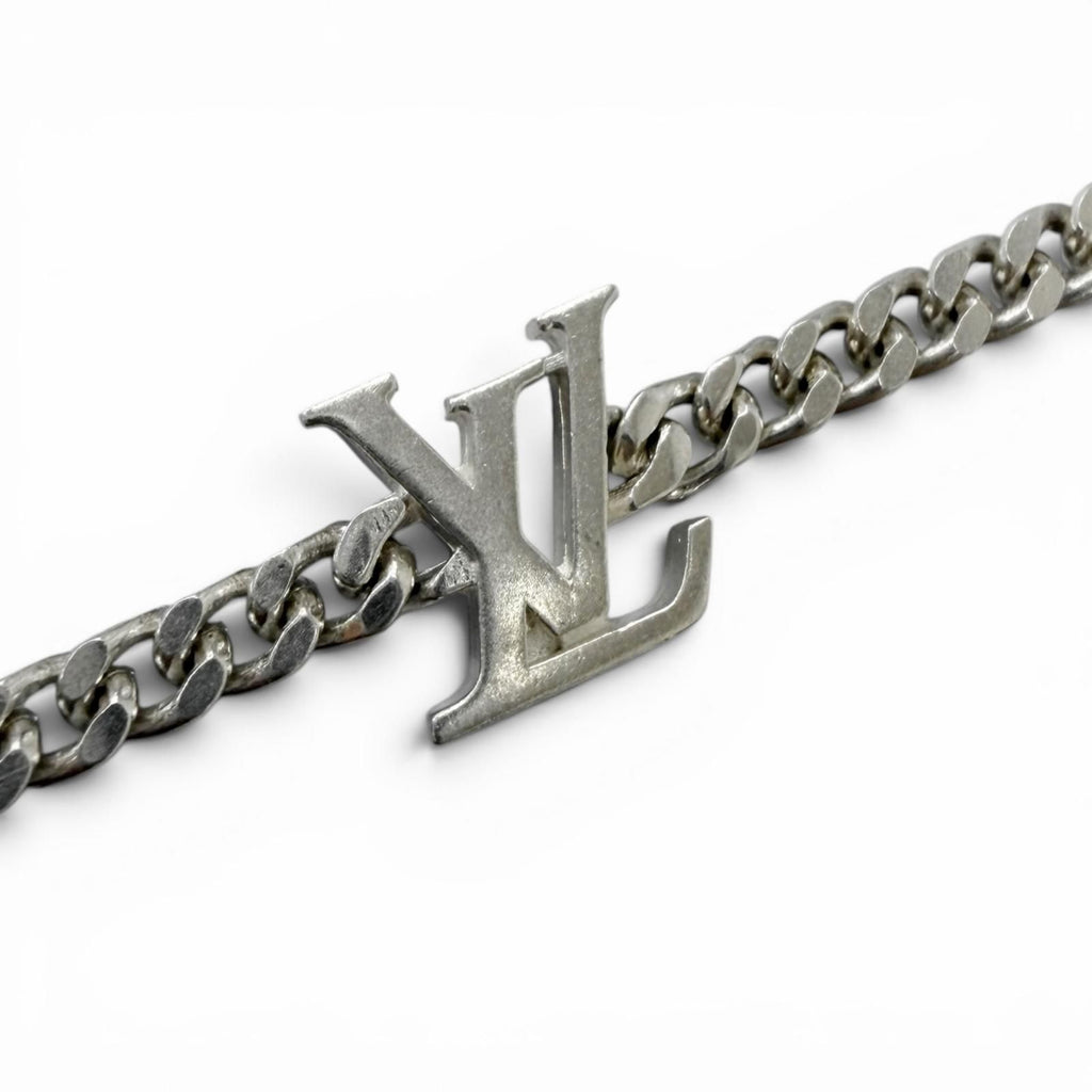 Louis Vuitton Bracelet LV Spike Monogram Flower Silver — view 4