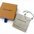 Louis Vuitton Bracelet LV Spike Monogram Flower Silver — view 2