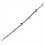 Louis Vuitton Bracelet LV Spike Monogram Flower Silver — view 3