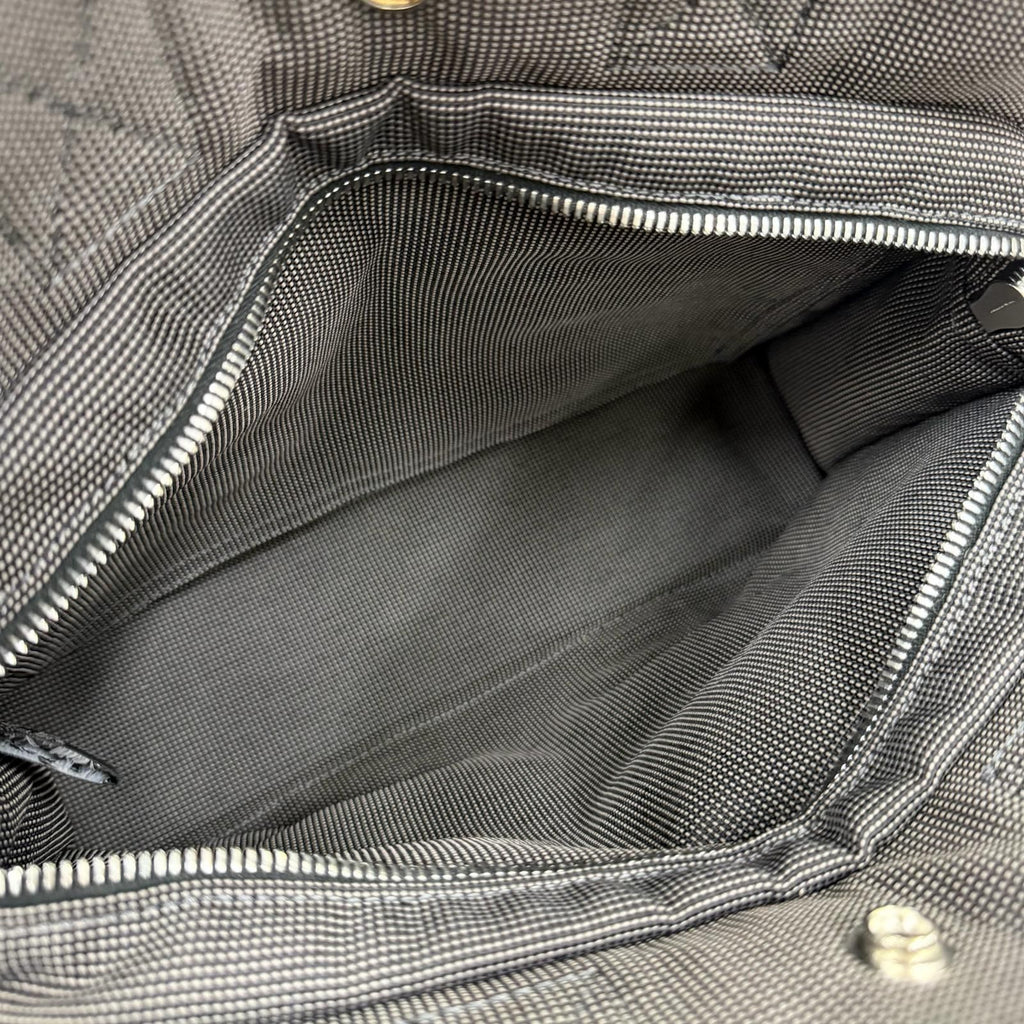 Hermes Her Line PM Silver Series Canvas Tote Gray — view 7