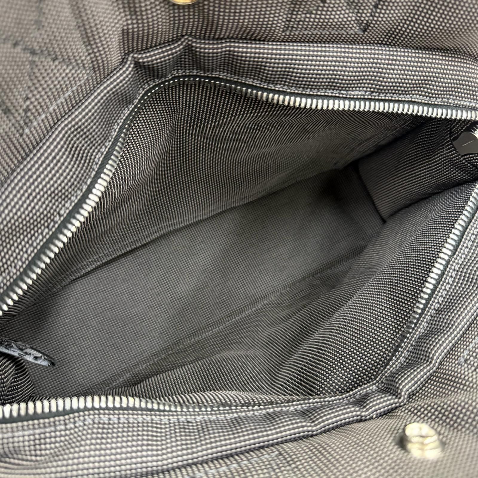 Hermes Her Line PM Silver Series Canvas Tote Gray — view 7