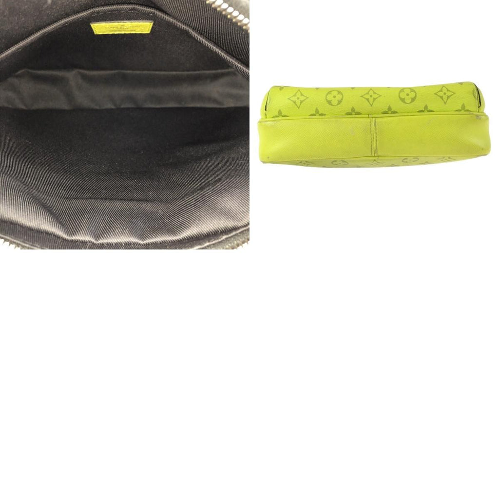 Louis Vuitton Taigarama Monogram Outdoor Messenger PM Yellow Black Shoulder — view 9