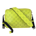 Louis Vuitton Taigarama Monogram Outdoor Messenger PM Yellow Black Shoulder — view 2