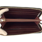 Chanel Quilted CC Logo Black Gold Leather Wallet — view 4