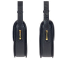 Gucci Vintage Black Gold Leather Shoulder — view 8