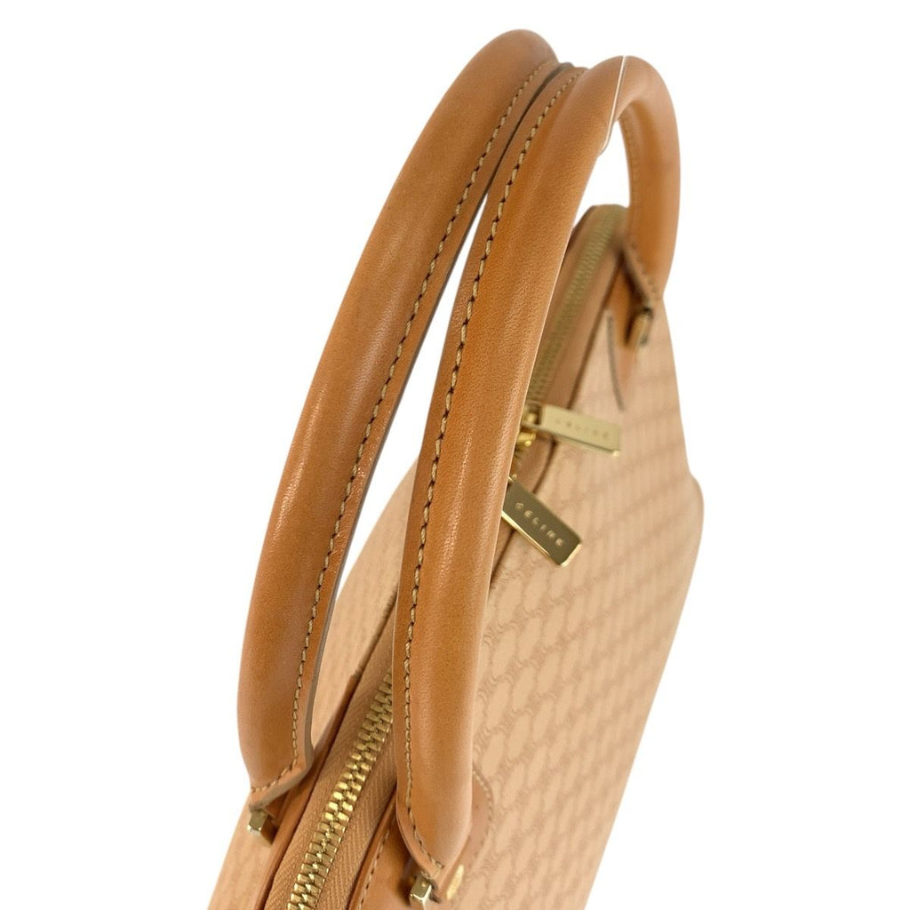 Celine Vintage Macadam Beige Camel 13 2-Way Shoulder — view 8