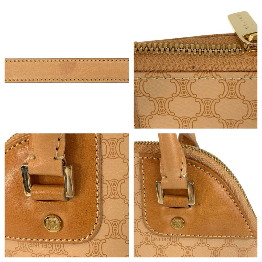 Celine Vintage Macadam Beige Camel 13 2-Way Shoulder — view 5