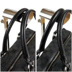 Gucci GG Canvas Mini Boston Bag Black — view 7