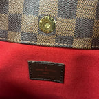 Louis Vuitton Blue Msbeli PM Damier Shoulder Bag Canvas Brown — view 8