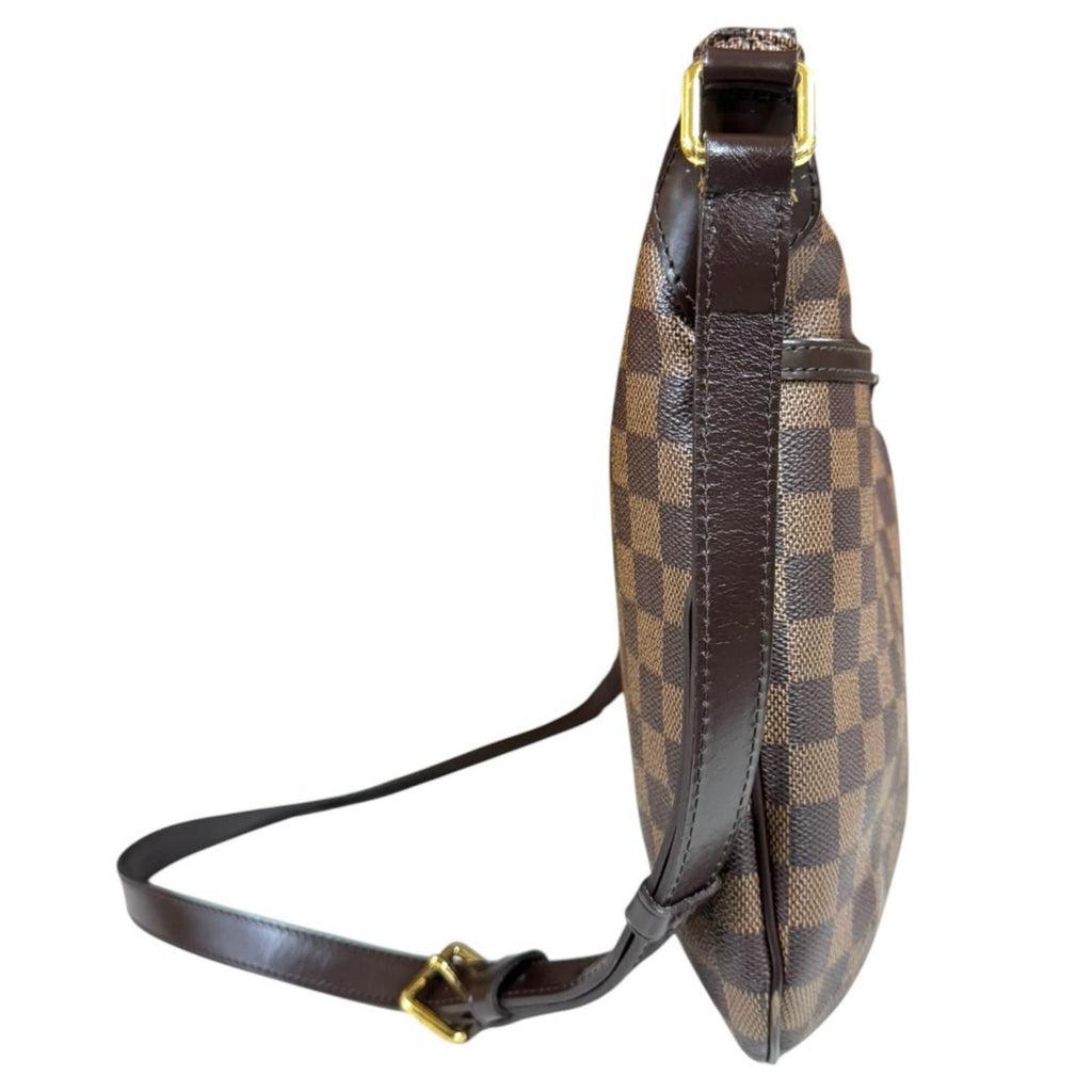 Louis Vuitton Blue Msbeli PM Damier Shoulder Bag Canvas Brown — view 4