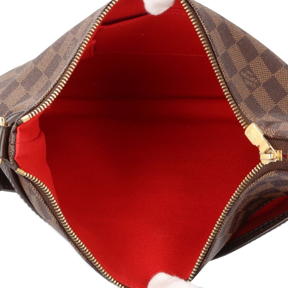 Louis Vuitton Blue Msbeli PM Damier Shoulder Bag Canvas Brown — view 7
