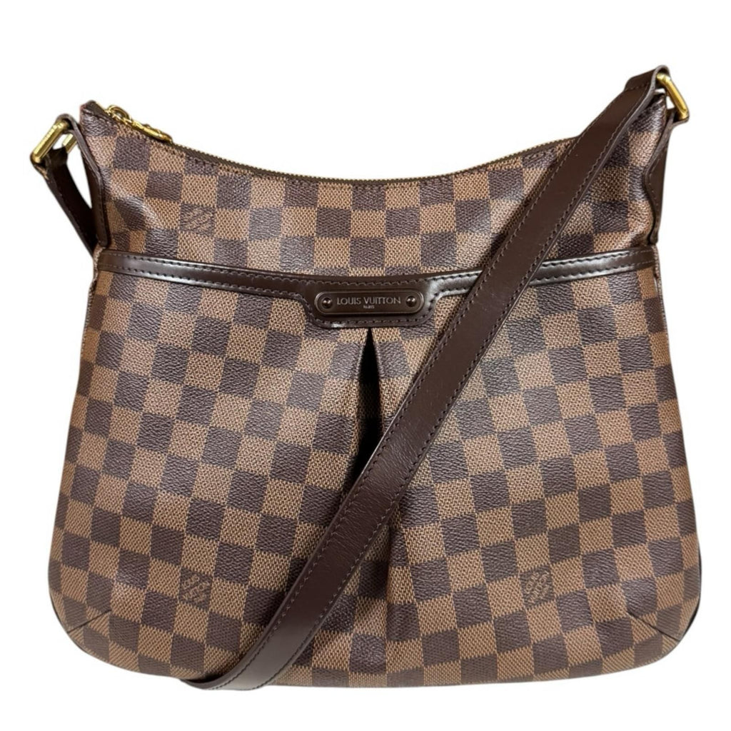 Louis Vuitton Blue Msbeli PM Damier Shoulder Bag Canvas Brown