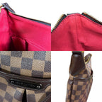 Louis Vuitton Blue Msbeli PM Damier Shoulder Bag Canvas Brown — view 9