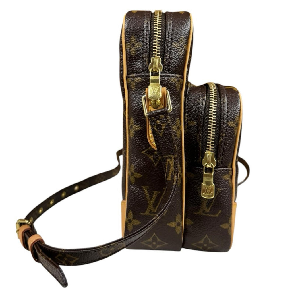 Louis Vuitton Amazon Monogram Shoulder Bag Canvas Brown — view 4
