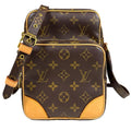 Louis Vuitton Amazon Monogram Shoulder Bag Canvas Brown