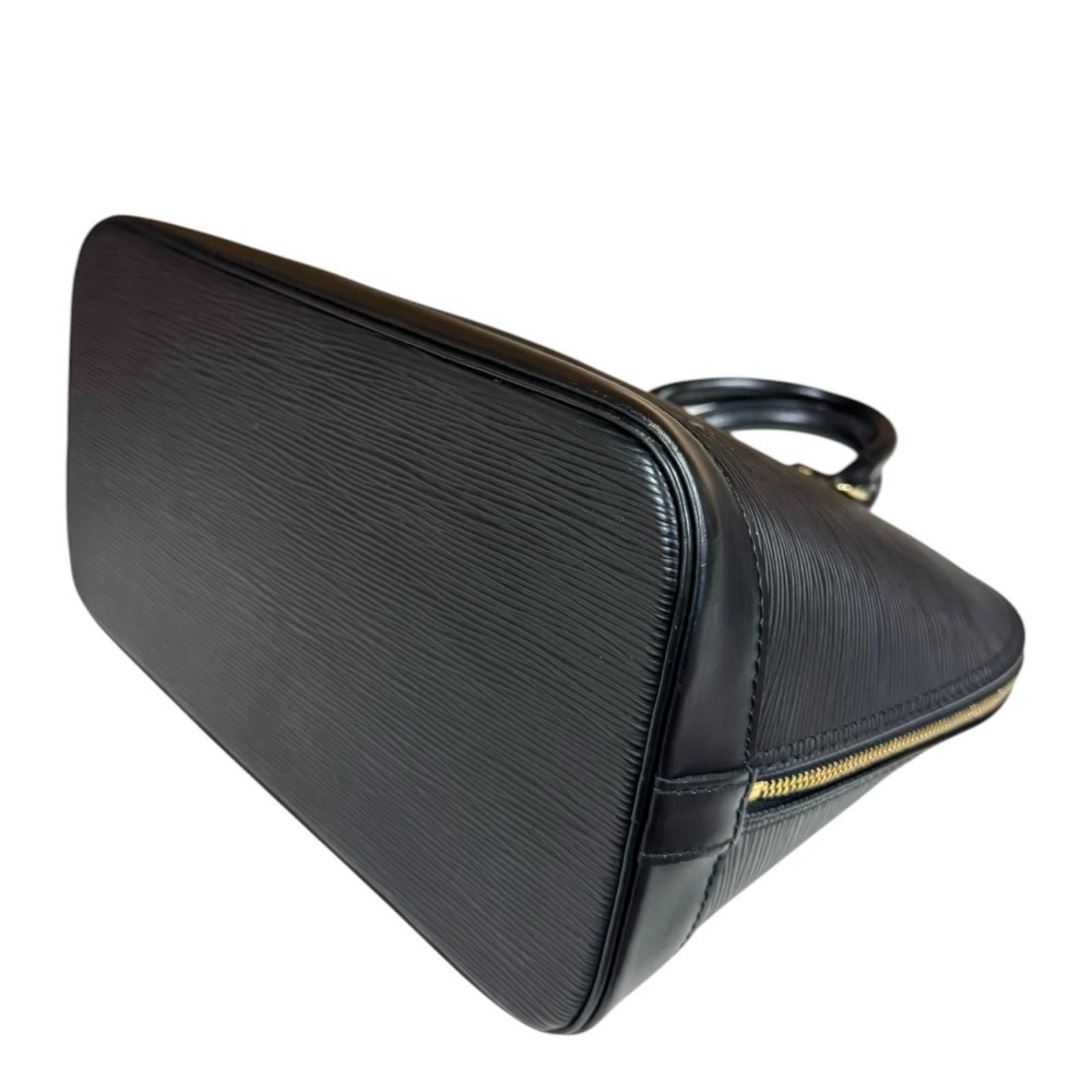 Louis Vuitton Alma Epi Handbag Black — view 7