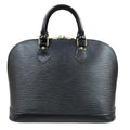 Louis Vuitton Alma Epi Handbag Black