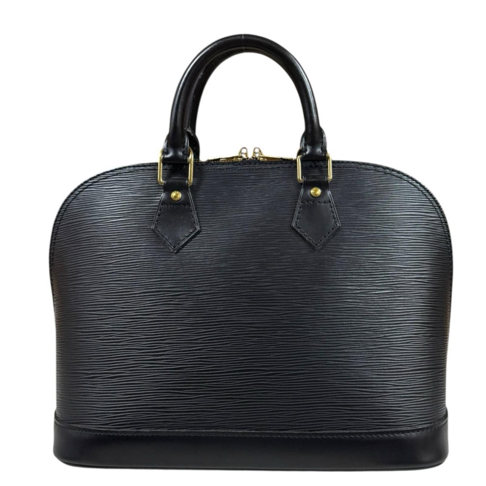 Louis Vuitton Alma Epi Handbag Black — view 3