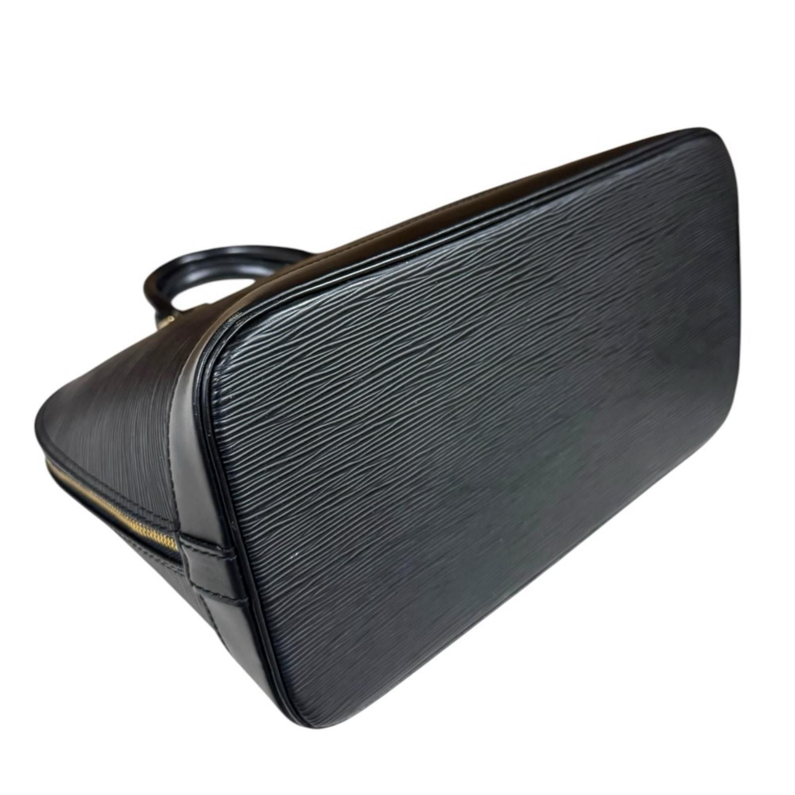 Louis Vuitton Alma Epi Handbag Black — view 6
