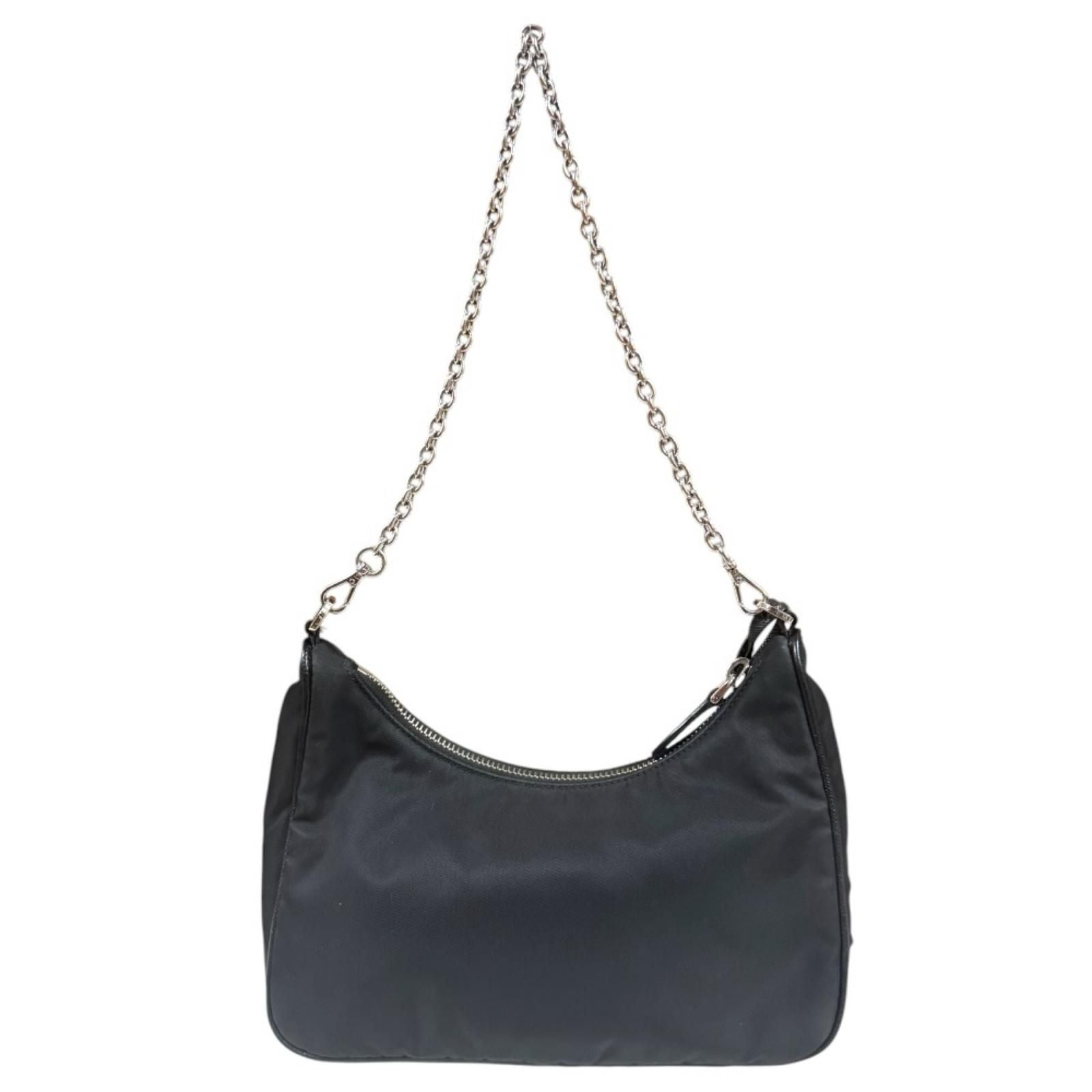 Prada Re Edition Shoulder Bag Nylon Black — view 3