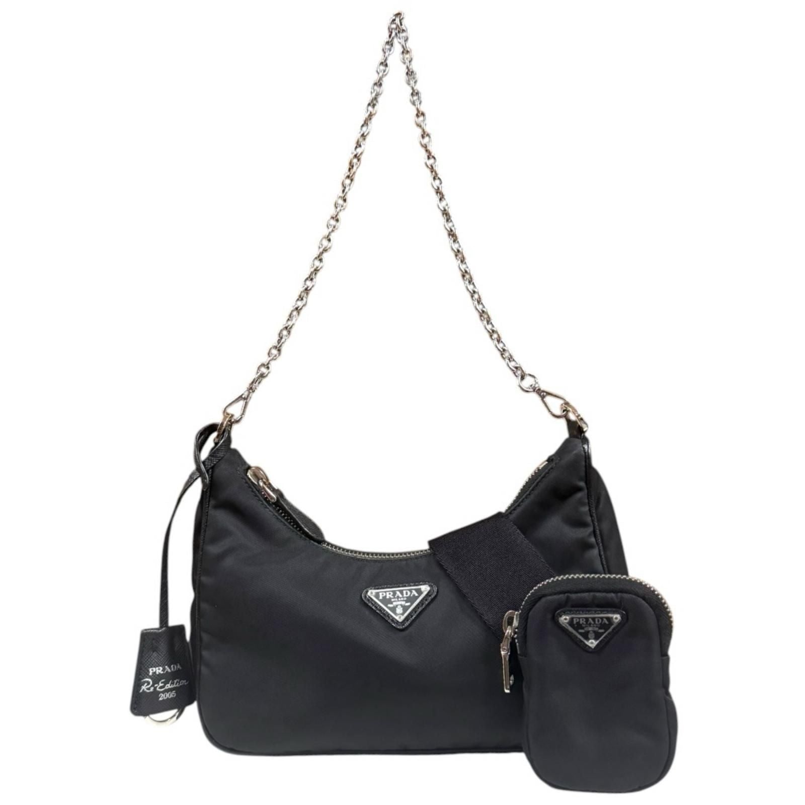 Prada Re Edition Shoulder Bag Nylon Black