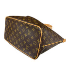 Louis Vuitton Palermo PM Monogram Shoulder Bag Canvas Brown — view 7