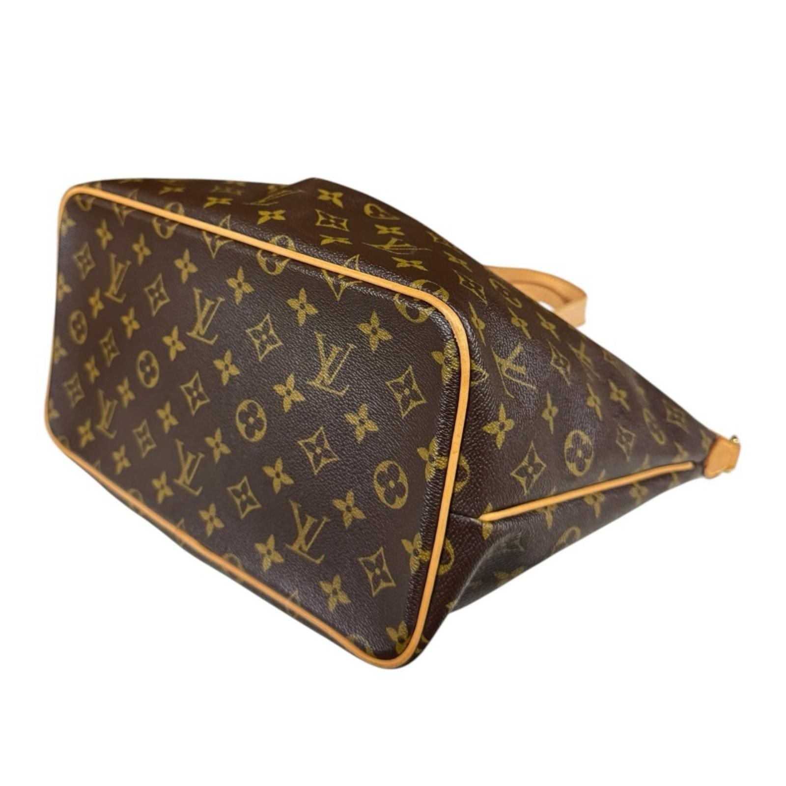 Louis Vuitton Palermo PM Monogram Shoulder Bag Canvas Brown — view 7