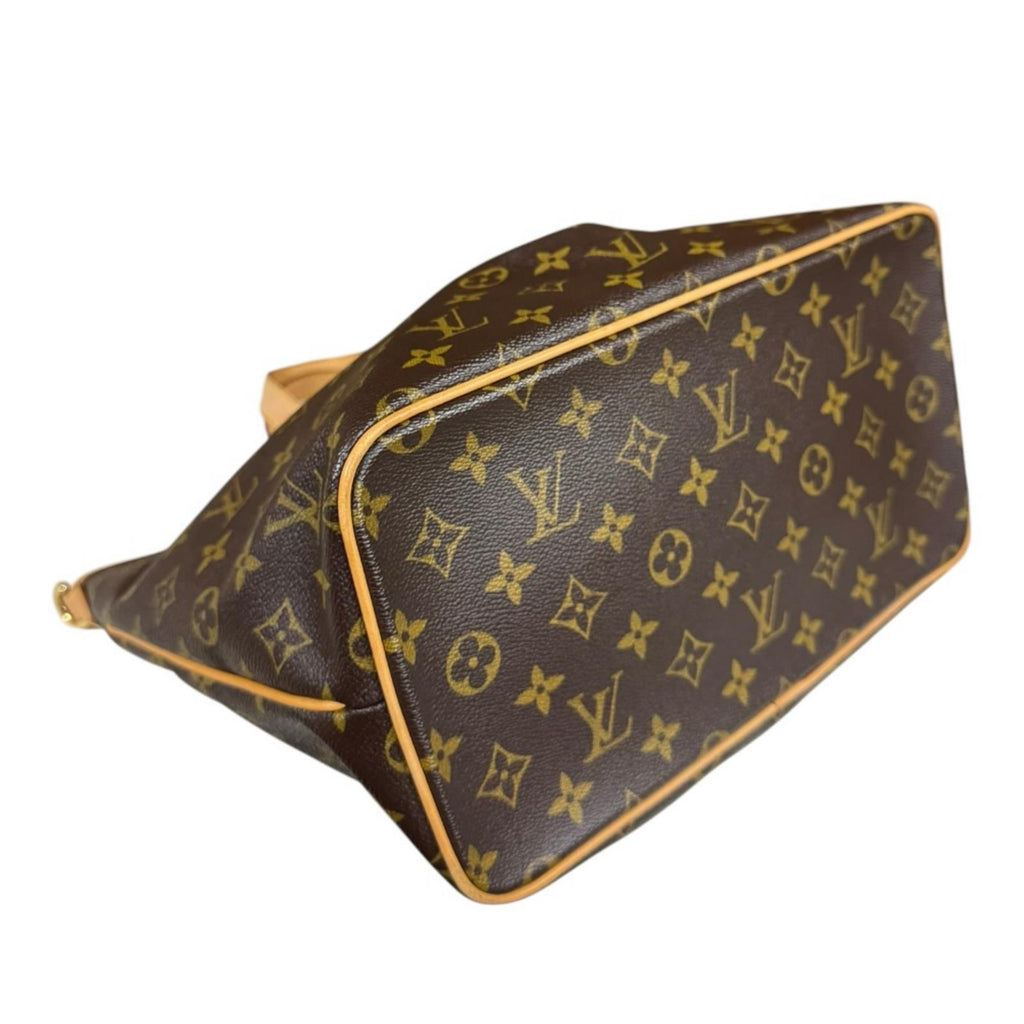 Louis Vuitton Palermo PM Monogram Shoulder Bag Canvas Brown — view 6