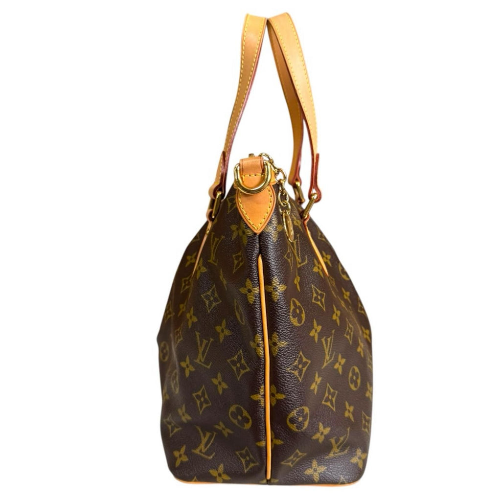 Louis Vuitton Palermo PM Monogram Shoulder Bag Canvas Brown — view 4
