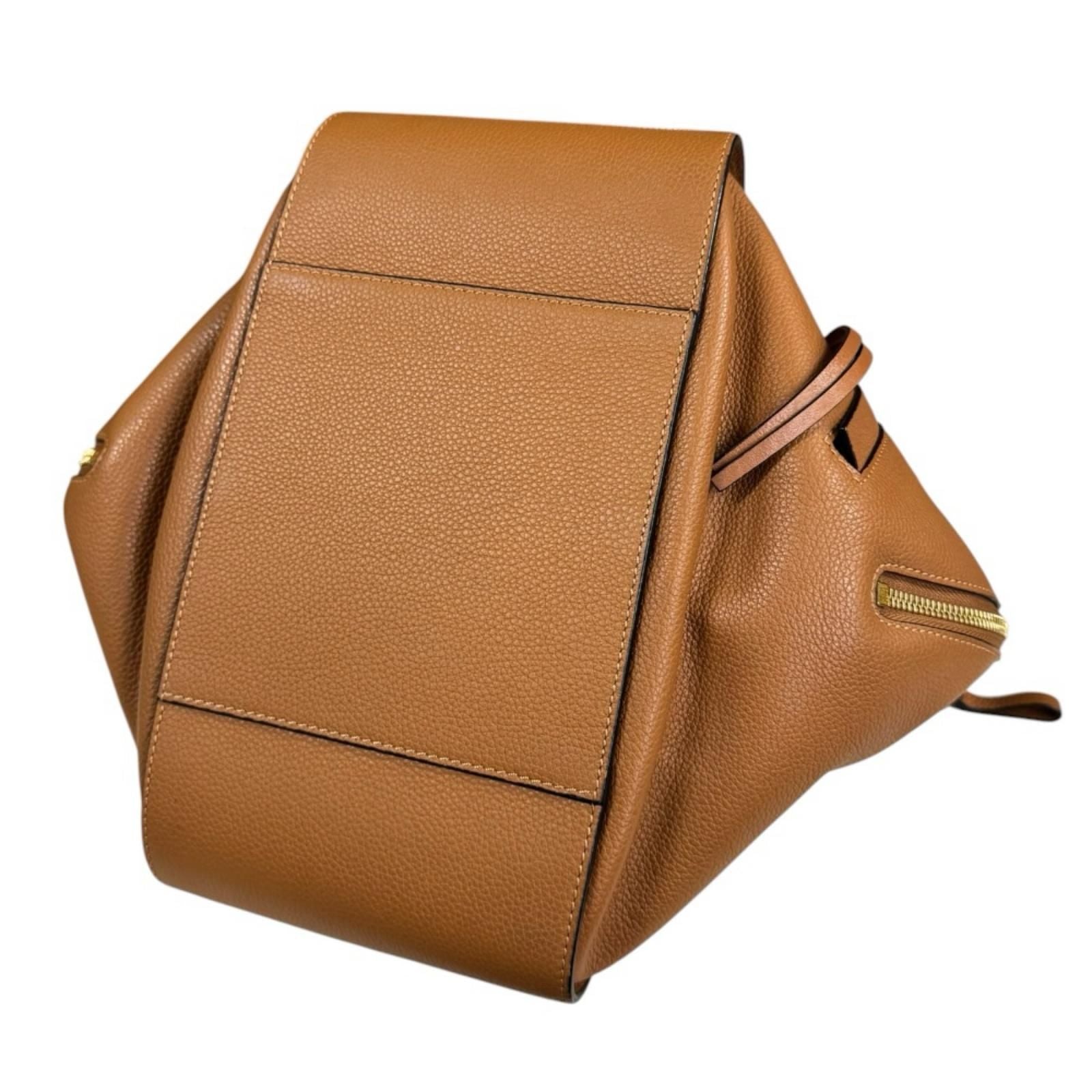 Loewe Hammock Small Shoulder Bag Leather Brown — view 6