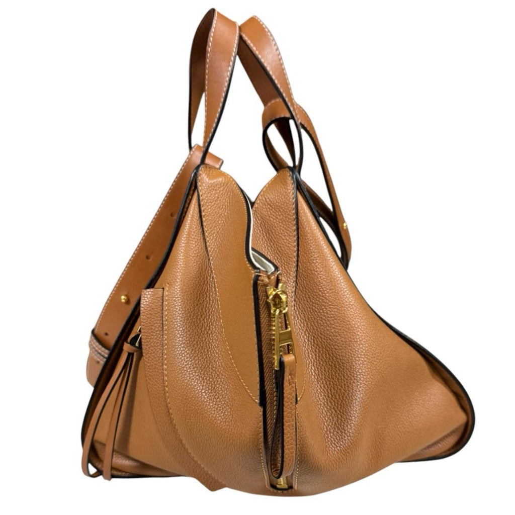 Loewe Hammock Small Shoulder Bag Leather Brown — view 5