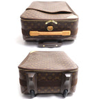 Louis Vuitton Pegase 60 Suitcase Monogram Brown Travel — view 3