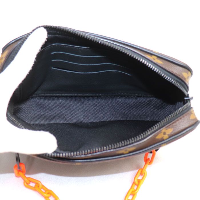 Louis Vuitton Pochette Volga Clutch Monogram Brown — view 4