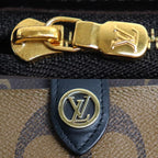 Louis Vuitton Portefeuille Juliette Bifold Wallet Monogram Giant Reverse Brown — view 8