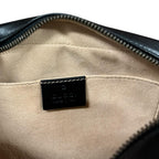 Gucci GG Marmont Shoulder Bag Leather Black — view 9