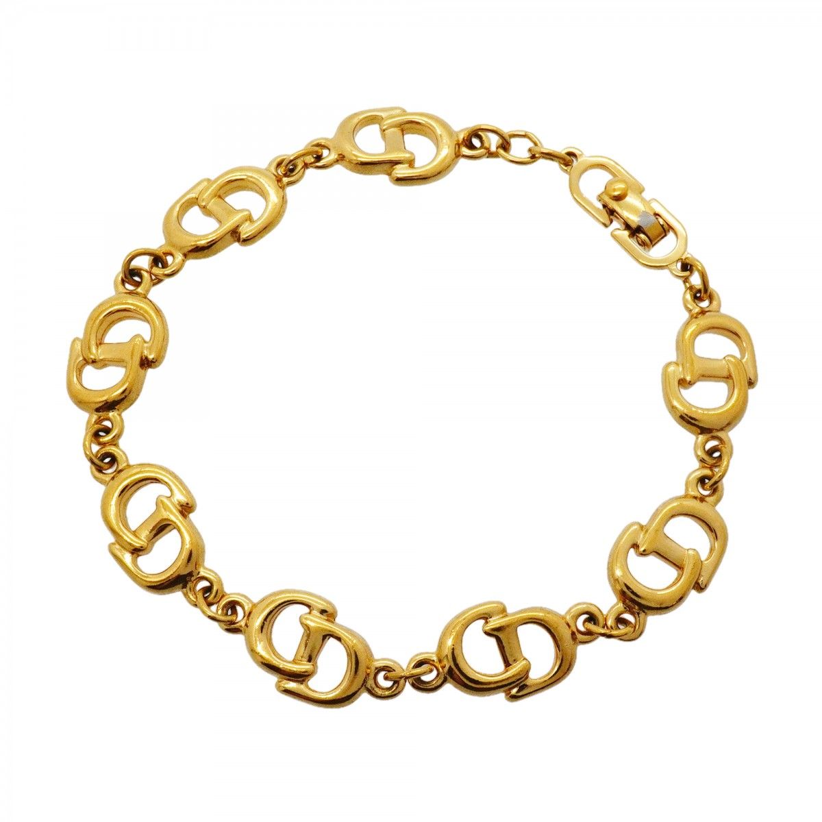 Dior Bracelet CD Logo Gold Plated