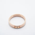 Hermes Ring Ever Herakles 18k Pink Gold Diamond — view 3