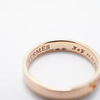 Hermes Ring Ever Herakles 18k Pink Gold Diamond — view 5