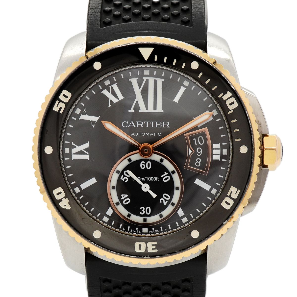 Cartier Caliber Black Dial Watch