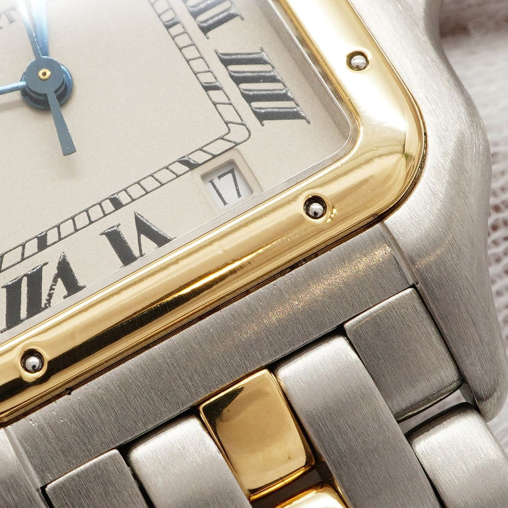 Cartier Panthere MM 1 Row Ivory Dial Watch — view 7