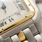 Cartier Panthere MM 1 Row Ivory Dial Watch — view 7