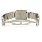 Cartier Tank Francaise MM Ivory Dial Watch — view 4
