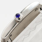 Cartier Tank Francaise MM Ivory Dial Watch — view 9