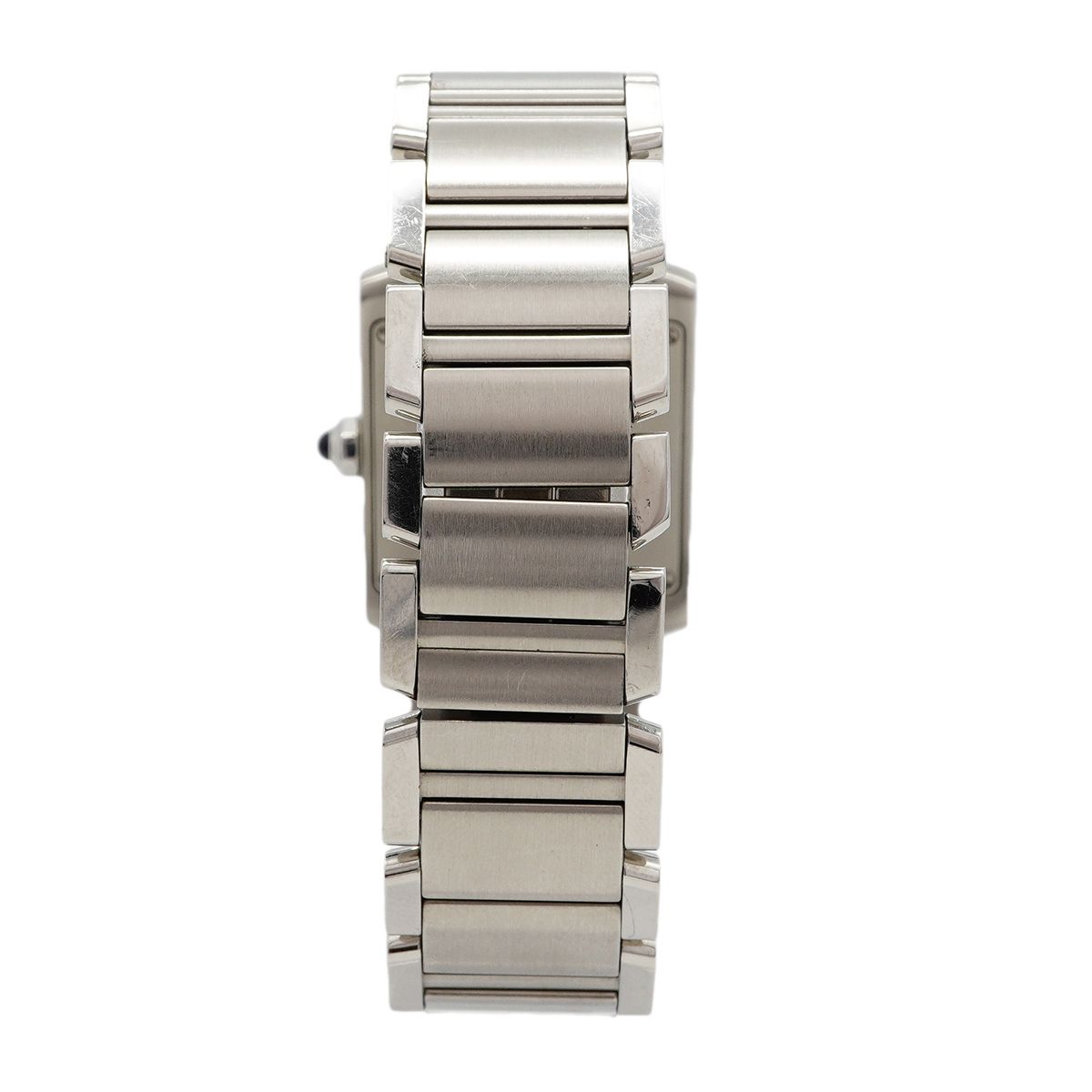 Cartier Tank Francaise MM Ivory Dial Watch — view 8