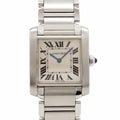 Cartier Tank Francaise MM Ivory Dial Watch