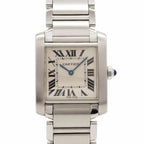 Cartier Tank Francaise MM Ivory Dial Watch
