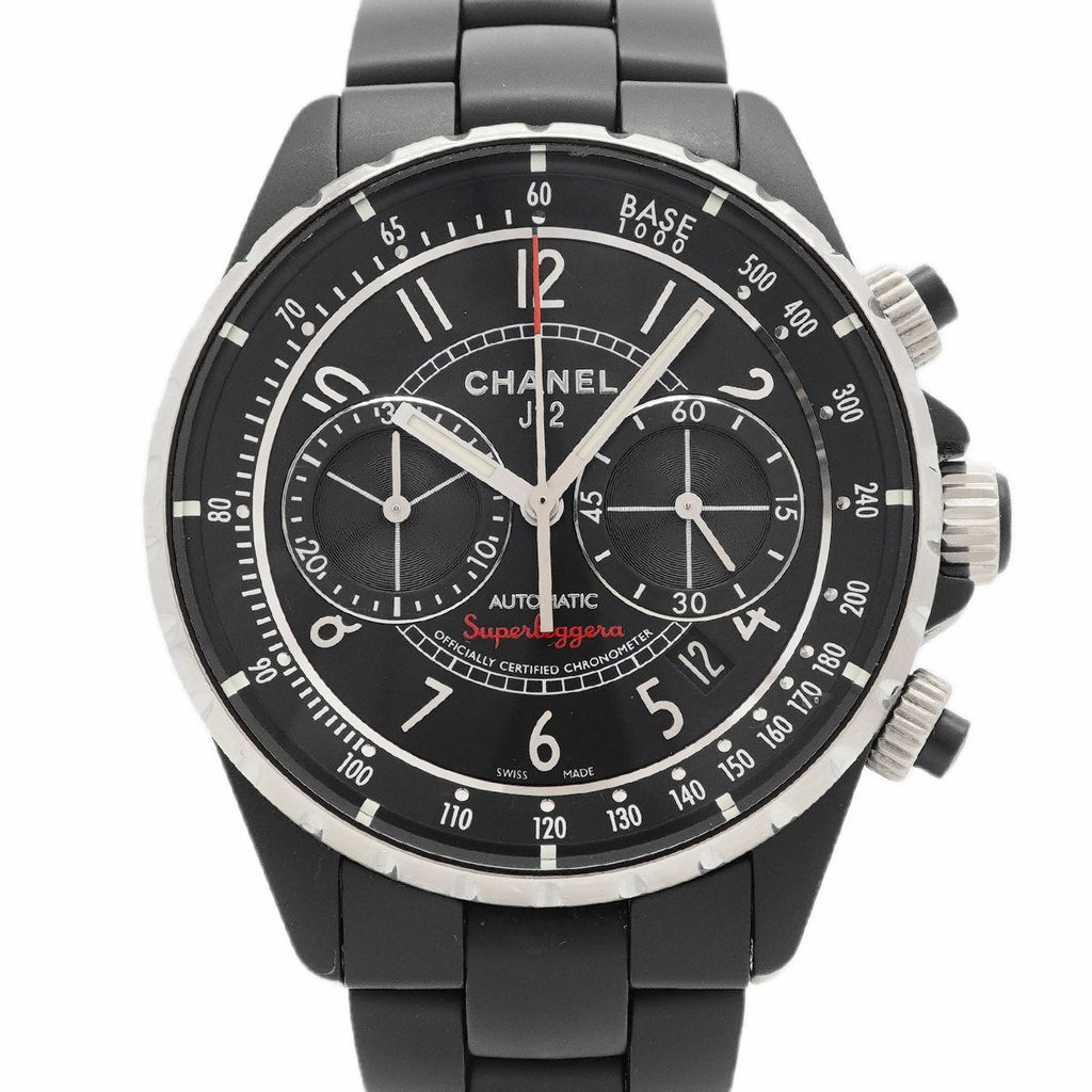 Chanel Superleggera Black Dial Watch