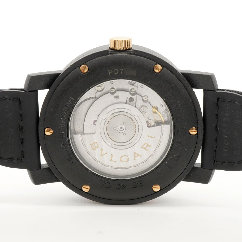 Bvlgari Carbon Gold Blue Dial Watch — view 5