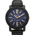 Bvlgari Carbon Gold Blue Dial Watch