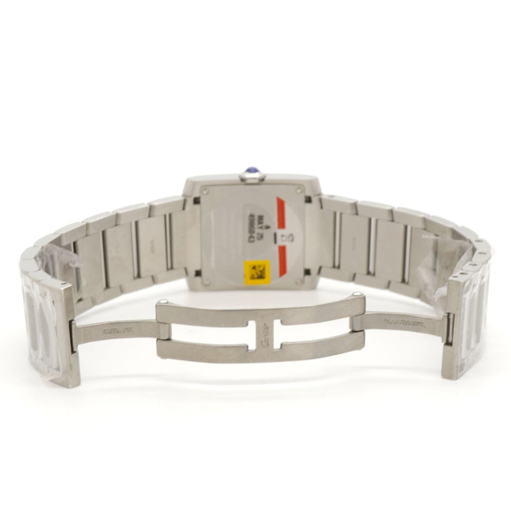 Cartier Tank Francaise MM Silver Dial Watch Boys — view 4